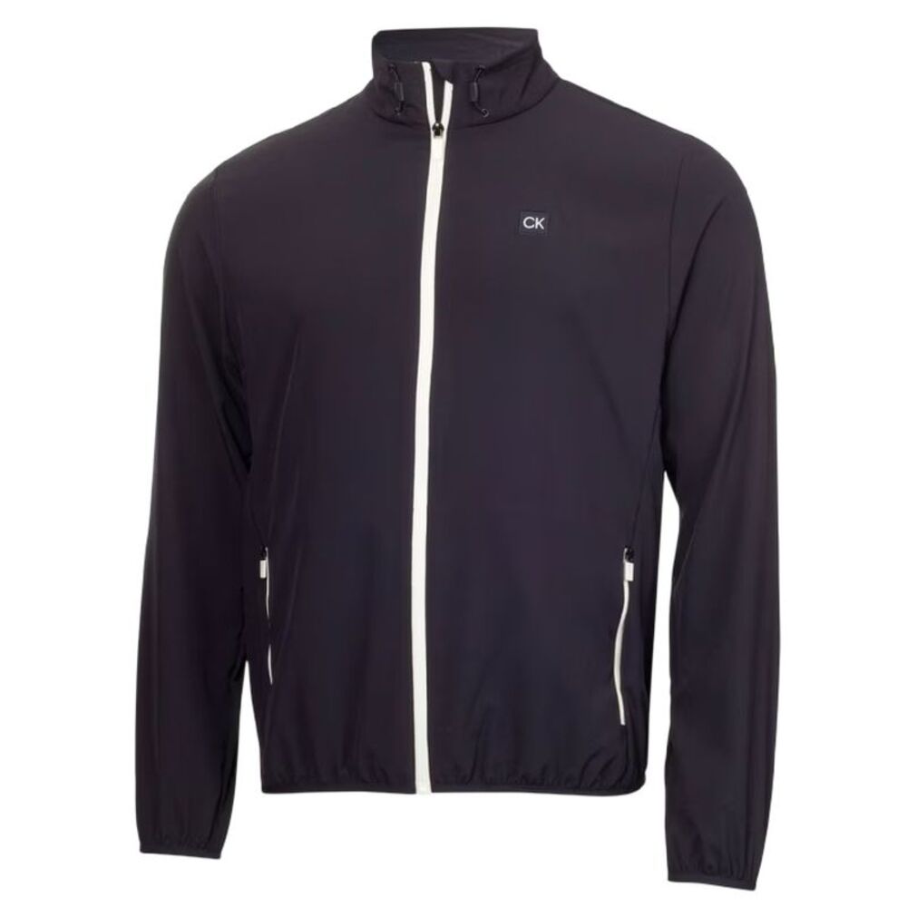 Calvin Klein Mens Performance Wind Resistant Golf Jacket / Navy